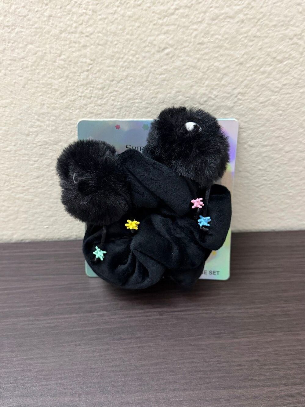 Studio Ghibli Spirited Away Soot Sprites Figural Scrunchie Set
